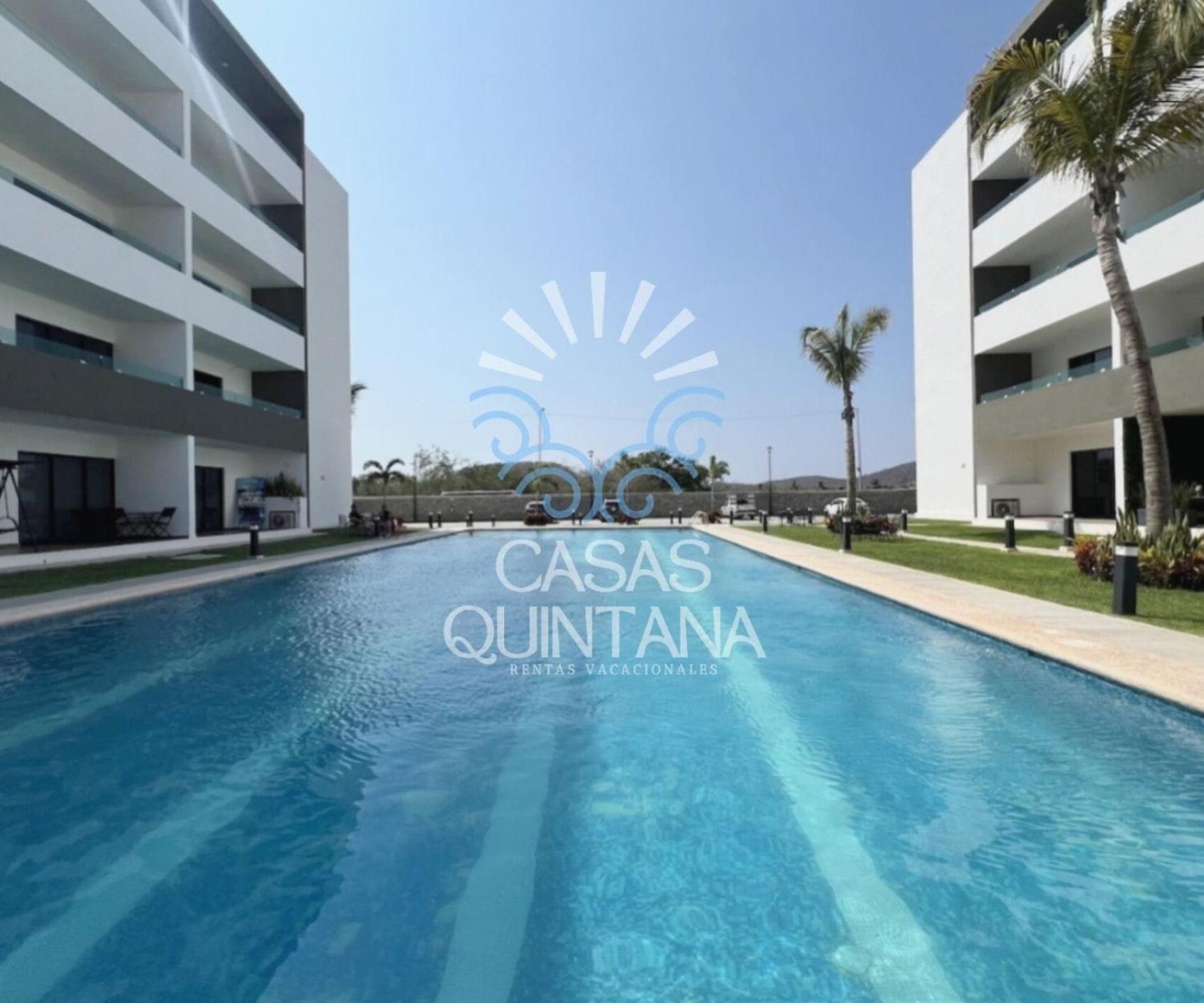 Comodo Departamento Vacacional Con Amenidades Mazatlán
